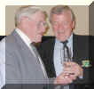 Michael Hudson with Captain Sean Cunningham